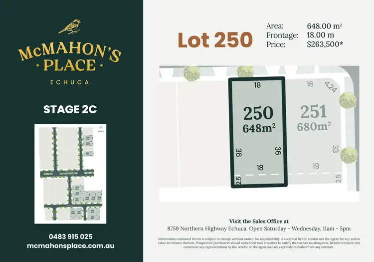 LOT 250 8759 Northern Highway Avenue, Echuca VIC 3564