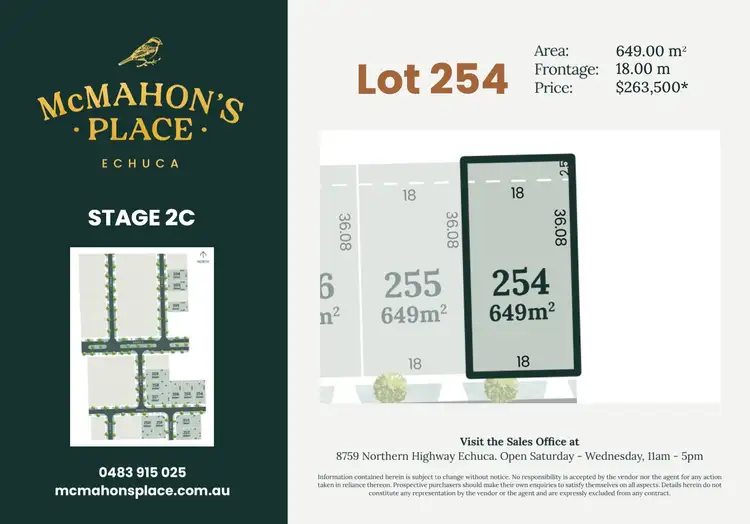 LOT 254 8759 Northern Highway Avenue, Echuca VIC 3564