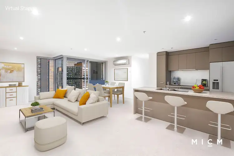 Third view of Homely apartment listing, 1113/58 Jeffcott Street, West Melbourne VIC 3003
