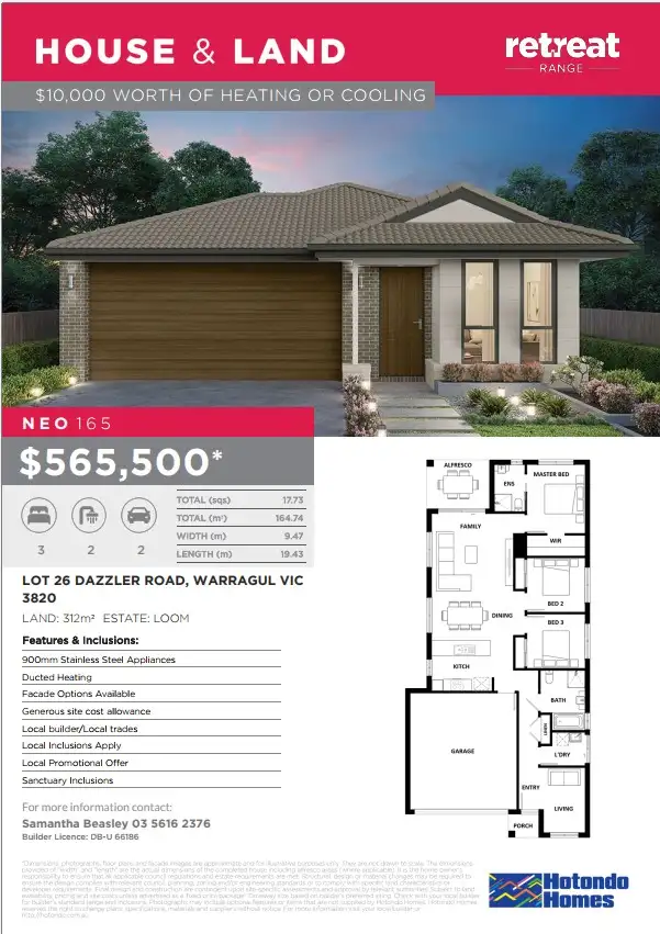 Second view of Homely house listing, 26 Dazzler Road, Warragul VIC 3820