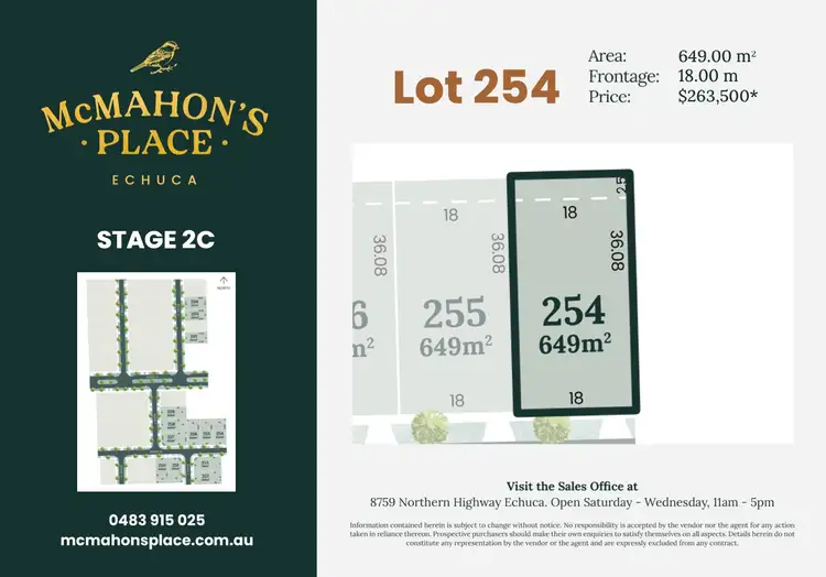 LOT 254 8759 Northern Highway Avenue, Echuca VIC 3564