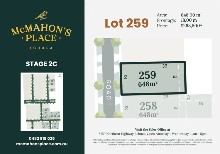 LOT 259 8759 Northern Highway Avenue, Echuca VIC 3564