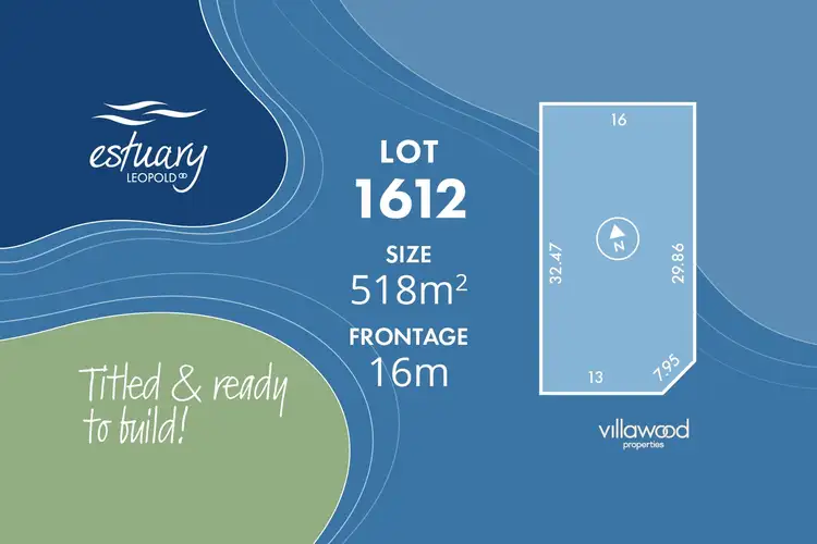 LOT 1612 Estuary Boulevard, Leopold VIC 3224