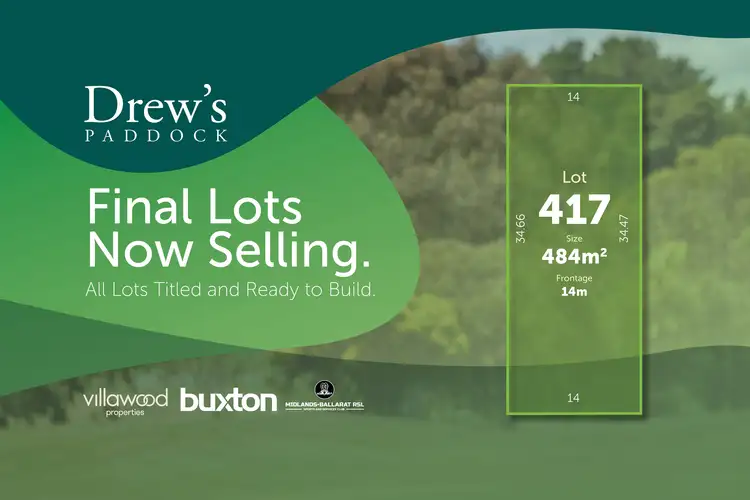 LOT Drew's Paddock, Lot 417 Divot Circuit, Invermay Park VIC 3350