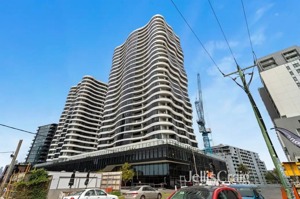 Main view of Homely apartment listing, 1009/8 Hallenstein Street, Footscray VIC 3011