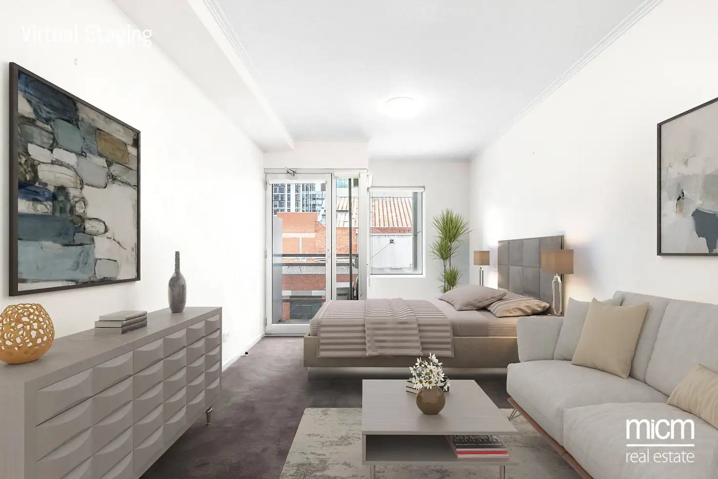 Main view of Homely studio listing, 408/118 Franklin Street, Melbourne VIC 3000