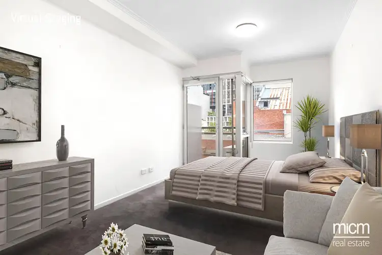 Second view of Homely studio listing, 408/118 Franklin Street, Melbourne VIC 3000