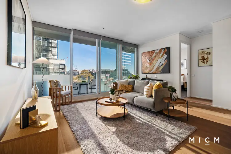 Second view of Homely apartment listing, 68/83 Whiteman Street, Southbank VIC 3006
