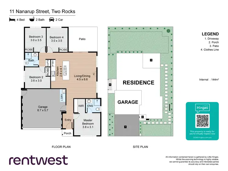 Second view of Homely house listing, 11 Nanarup St, Two Rocks WA 6037