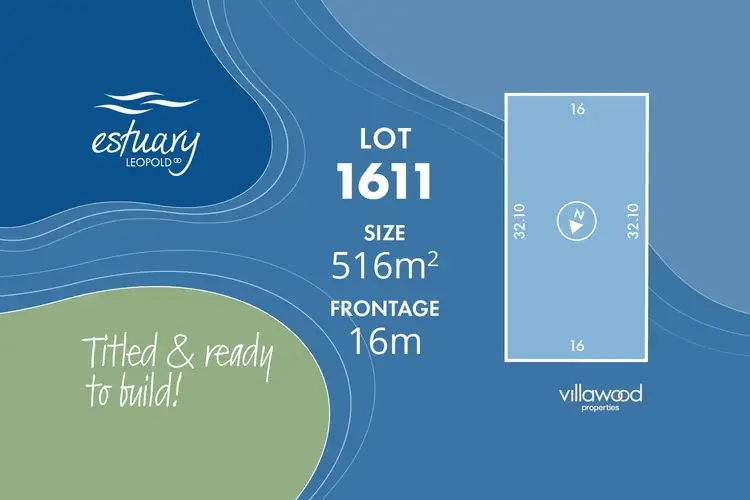 LOT 1611 Estuary Boulevard, Leopold VIC 3224