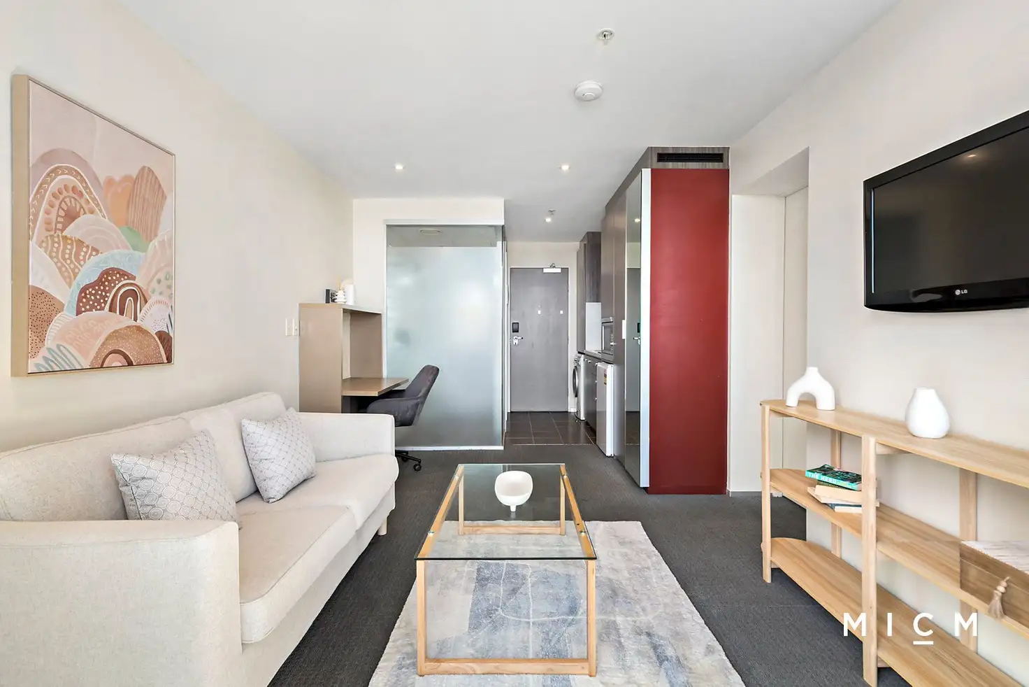 Main view of Homely apartment listing, 2203/181 ABeckett Street, Melbourne VIC 3000