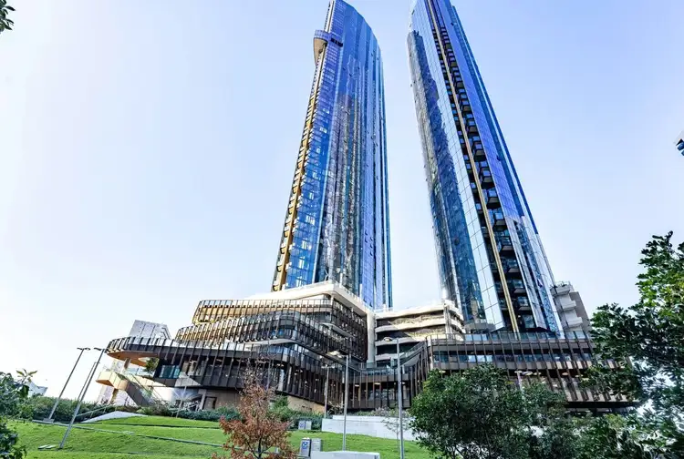 Main view of Homely apartment listing, 2104/11 Bale Circuit, Southbank VIC 3006