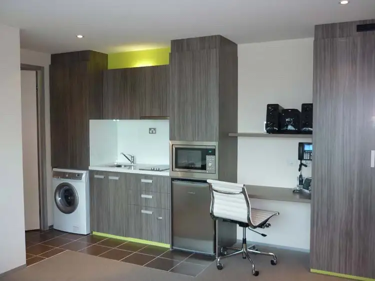 Second view of Homely studio listing, 1807/181 ABeckett Street, Melbourne VIC 3000