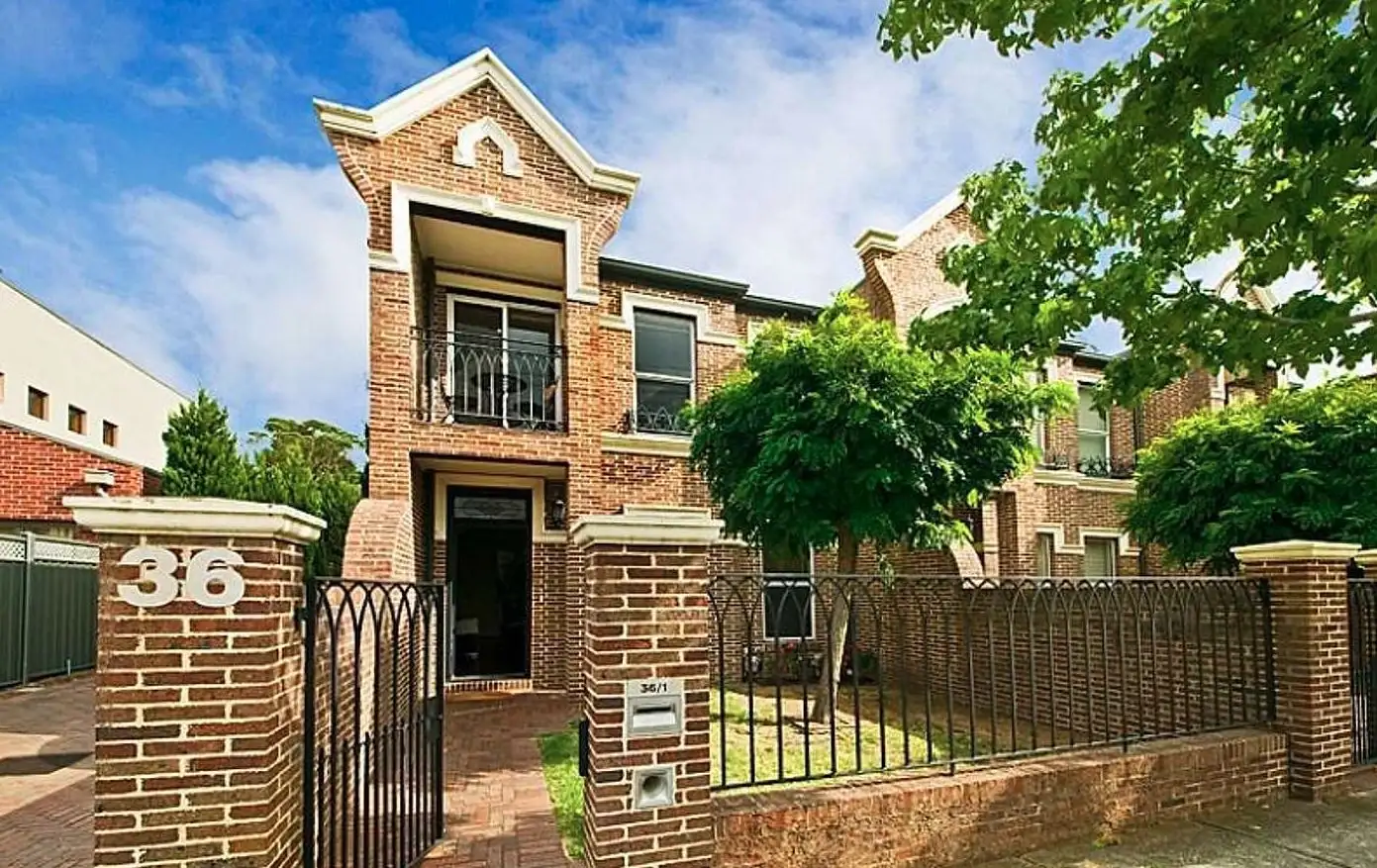 Main view of Homely townhouse listing, 1/36 Union Street, Brighton East VIC 3187