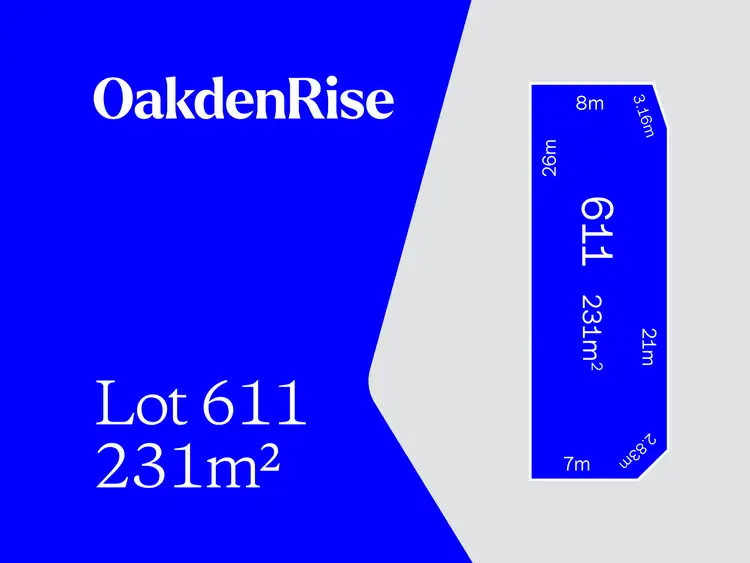 LOT 611 Windermere Street, Oakden SA 5086
