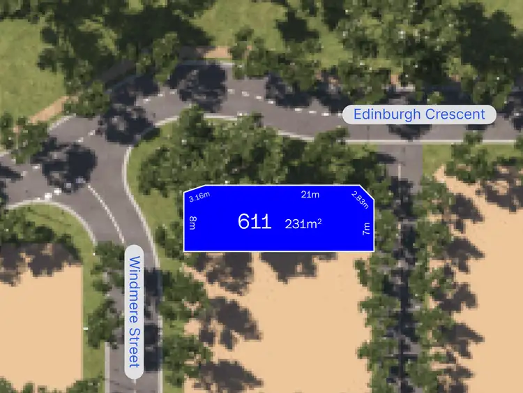 Second view of Homely land listing, LOT 611 Windermere Street, Oakden SA 5086