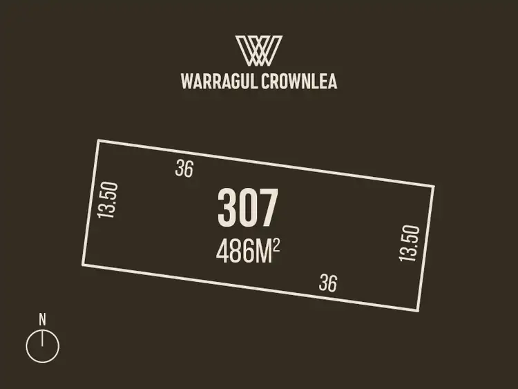 Main view of Homely land listing, LOT 307 Derwent Street, Warragul VIC 3820