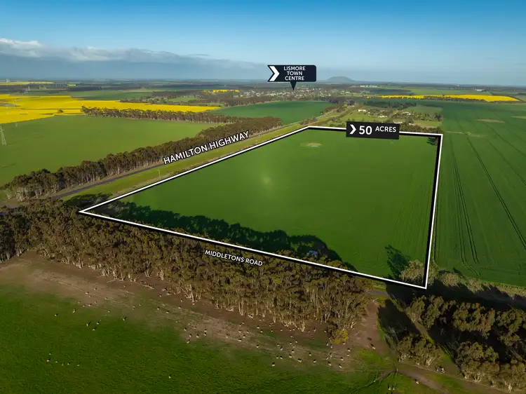 Second view of Homely land listing, Crn Hamilton Highway & Middletons Road, Lismore VIC 3324