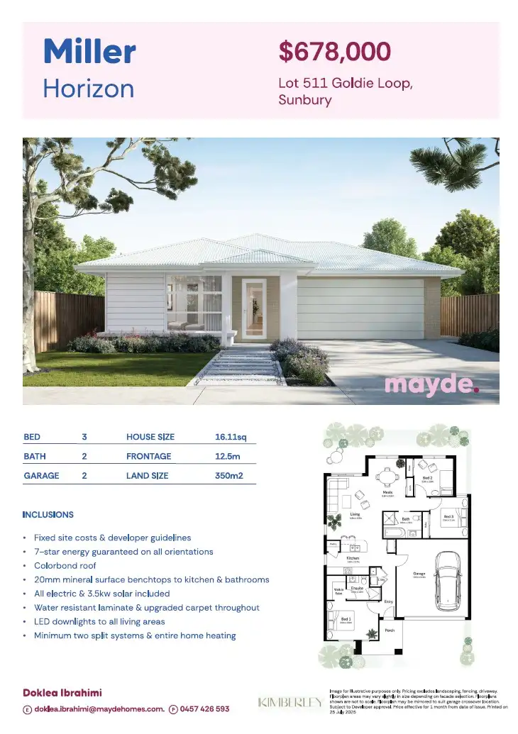 Second view of Homely house listing, 511 Curio Circuit, Sunbury VIC 3429