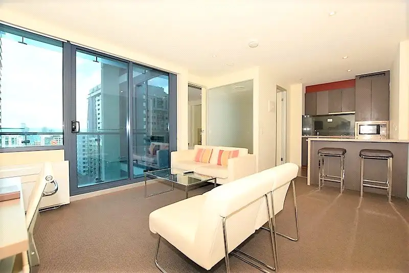 Main view of Homely apartment listing, 2112/181 ABeckett Street, Melbourne VIC 3000