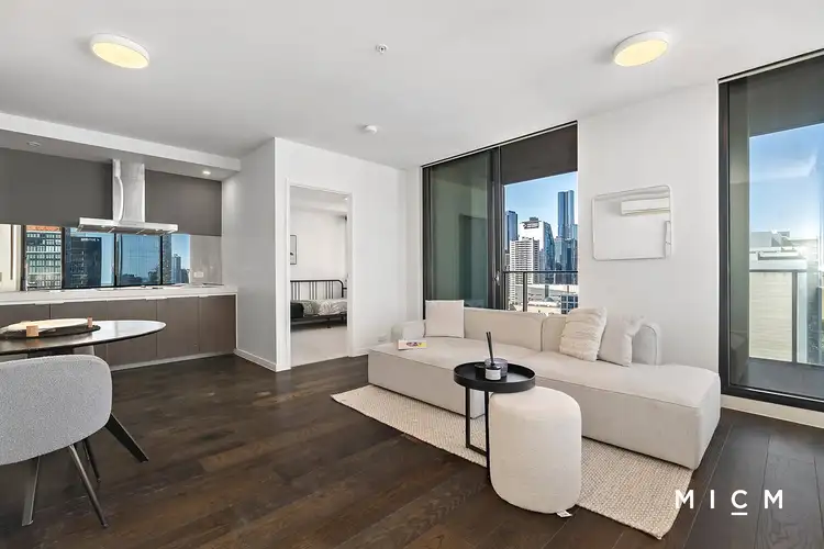 Second view of Homely apartment listing, 2505/11 Rose Lane, Melbourne VIC 3000