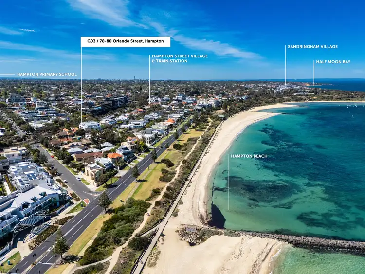 Second view of Homely apartment listing, G3/80 Orlando Street, Hampton VIC 3188