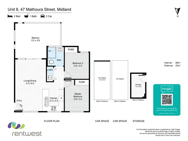 8/47 Mathoura Street, Midland WA 6056