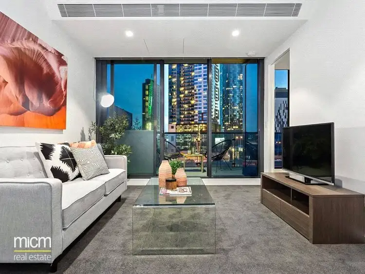 Second view of Homely apartment listing, 3402/1 Balston Street, Southbank VIC 3006