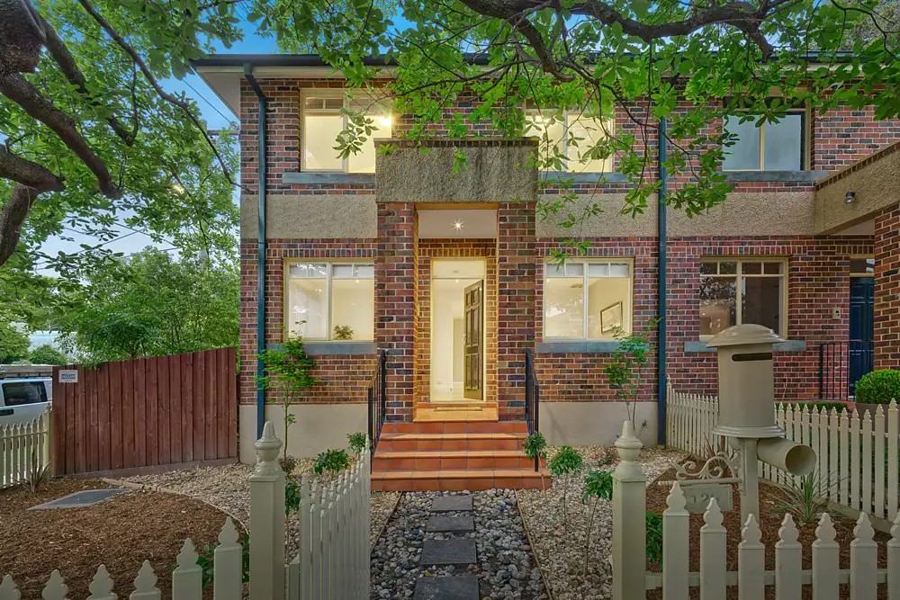 Main view of Homely townhouse listing, 129 Locksley Road, Eaglemont VIC 3084