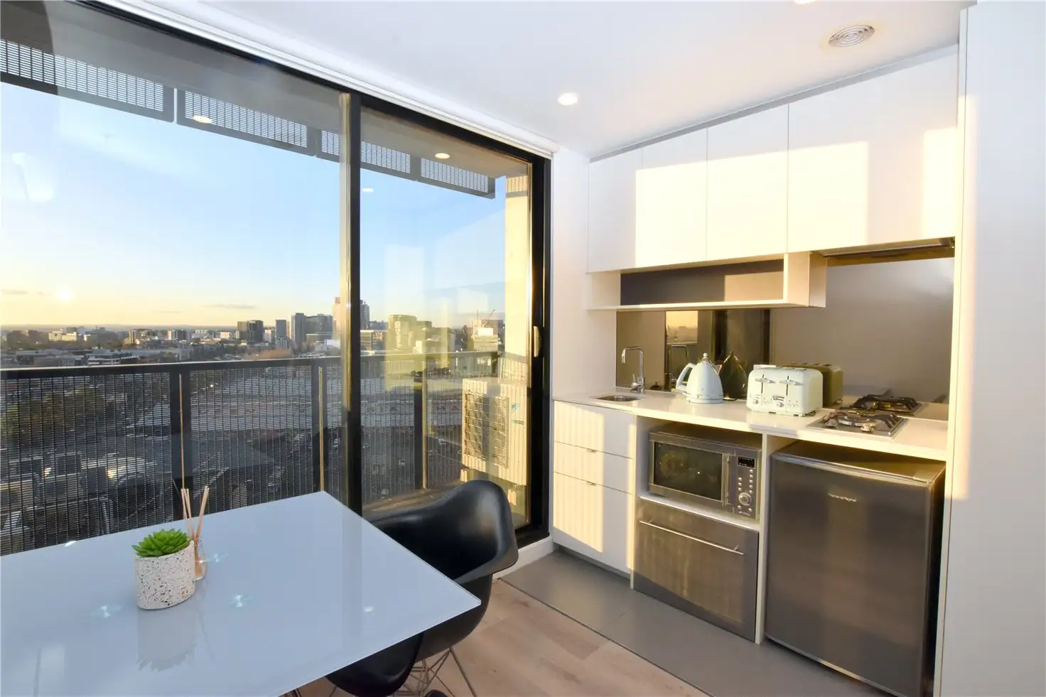 Main view of Homely studio listing, 1402/243-263 Franklin Street, Melbourne VIC 3000