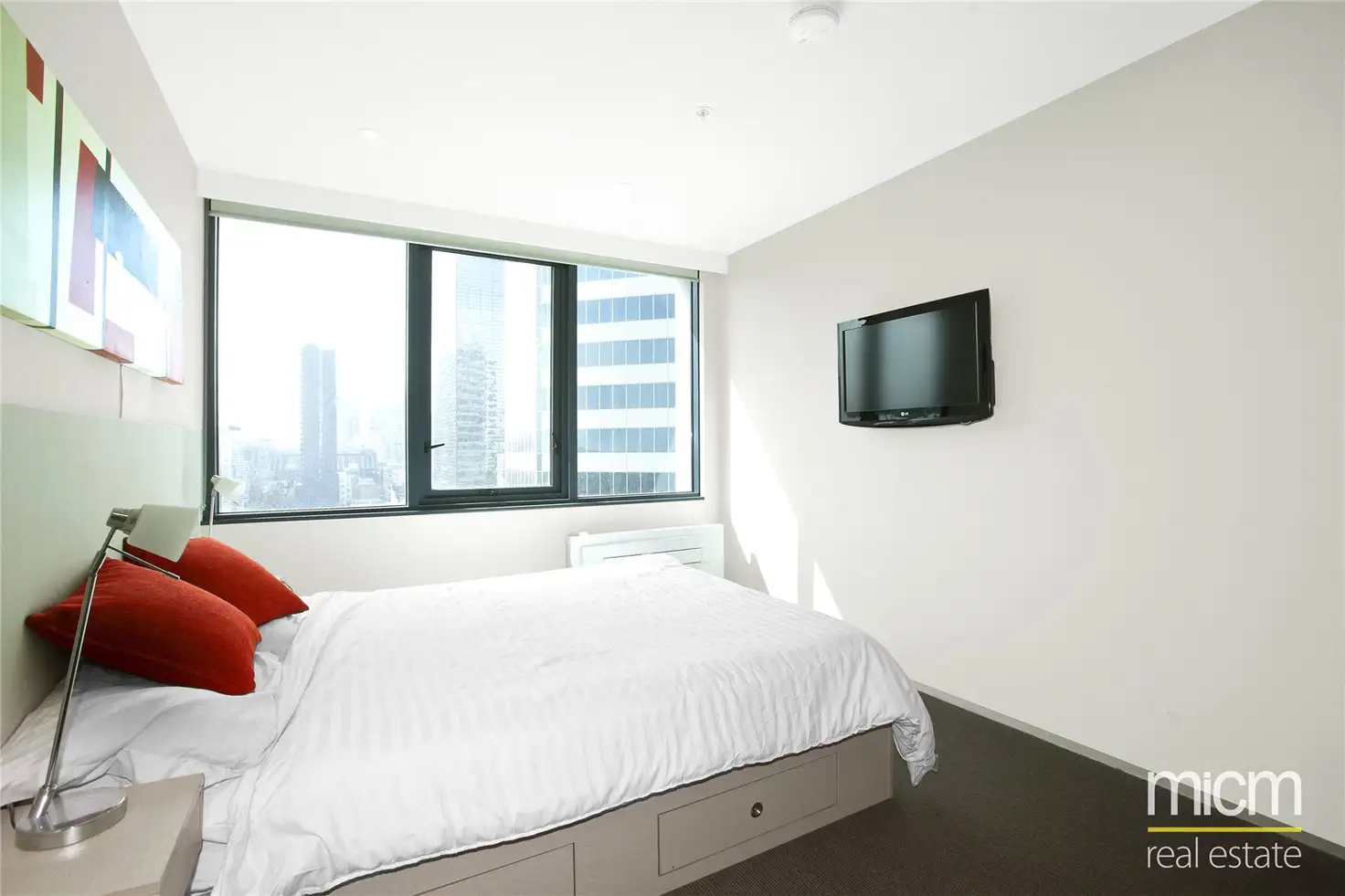 Main view of Homely studio listing, 1709/181 ABeckett Street, Melbourne VIC 3000