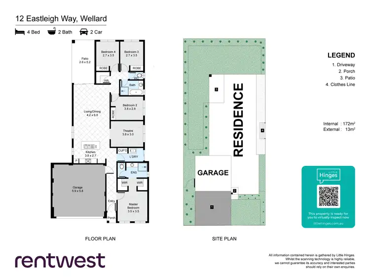 Second view of Homely house listing, 12 Eastleigh Wy, Wellard WA 6170