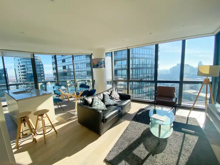 Second view of Homely apartment listing, 2304S/883 Collins Street, Docklands VIC 3008