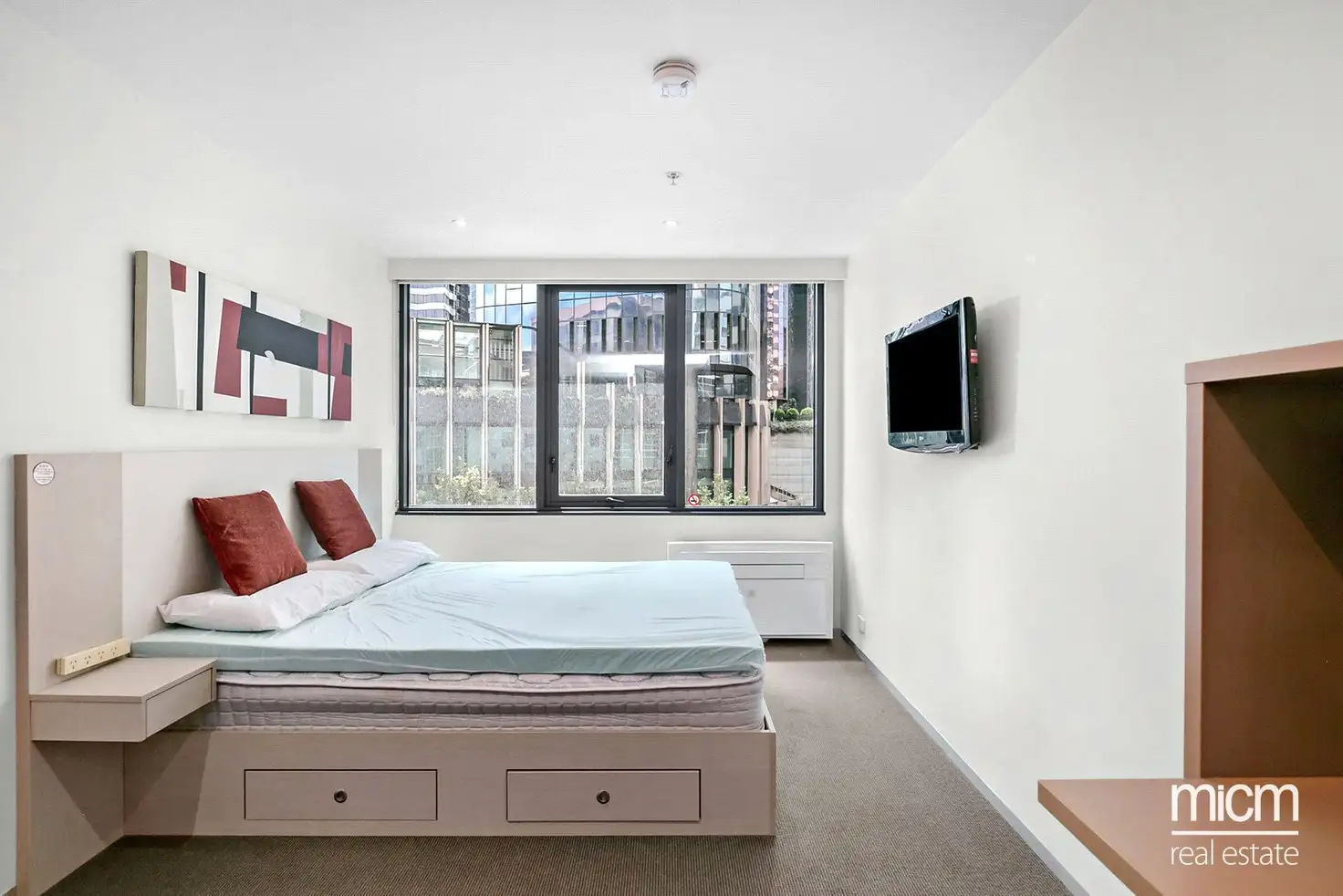 Main view of Homely studio listing, 509/181 ABeckett Street, Melbourne VIC 3000