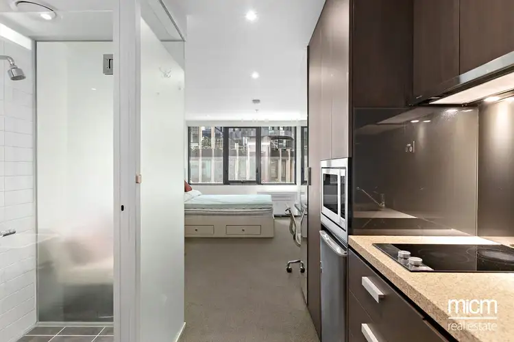 Third view of Homely studio listing, 509/181 ABeckett Street, Melbourne VIC 3000