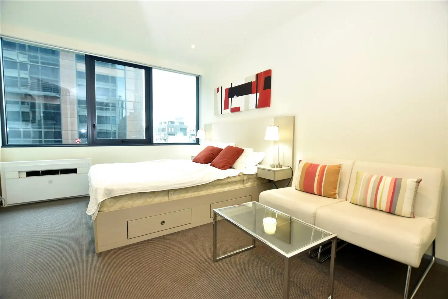 Main view of Homely studio listing, 805/181 ABeckett Street, Melbourne VIC 3000