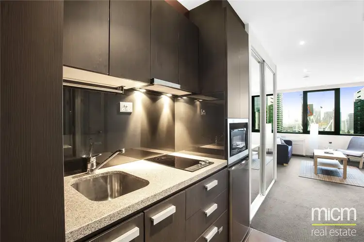 Second view of Homely apartment listing, 2208/181 ABeckett Street, Melbourne VIC 3000