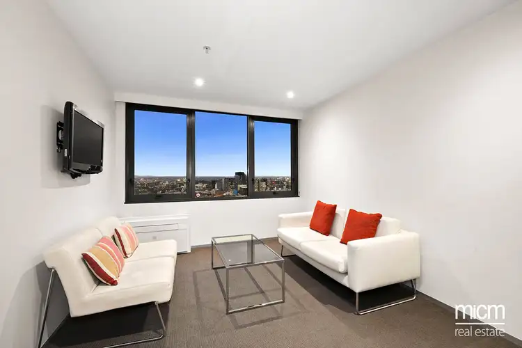 Second view of Homely apartment listing, 2701/181 Abeckett Street, Melbourne VIC 3000