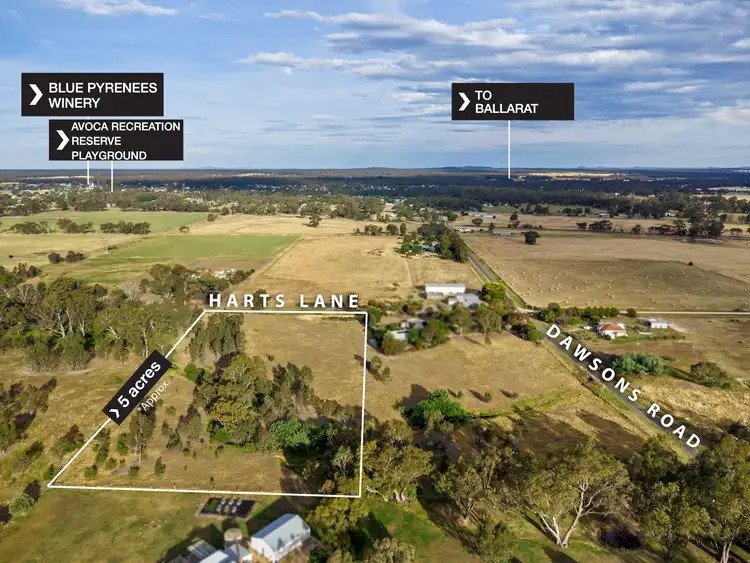 Third view of Homely land listing, 91 Harts Lane, Avoca VIC 3467