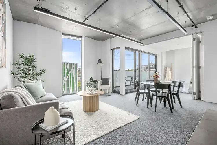 Second view of Homely apartment listing, 202/100 Nicholson Street, Brunswick East VIC 3057