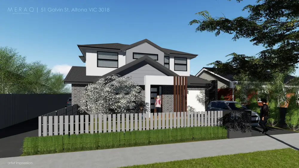 Main view of Homely unit listing, 1/51 Galvin Street, Altona VIC 3018