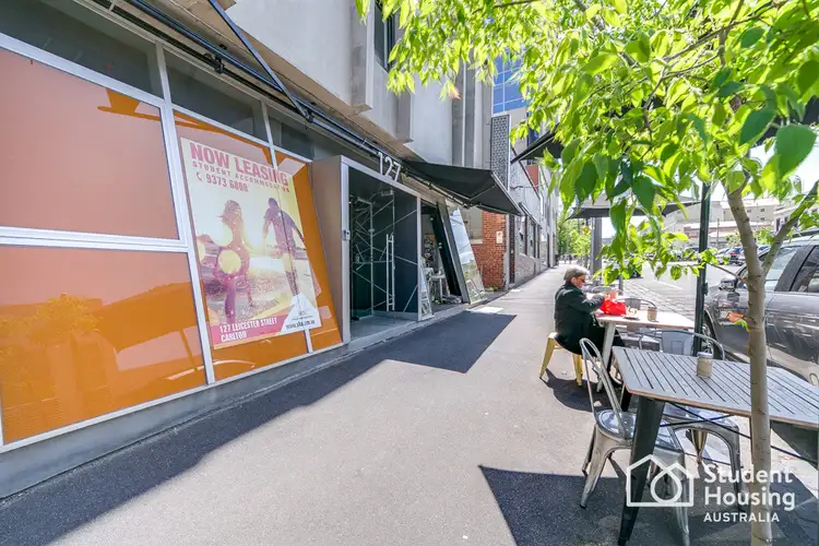 Second view of Homely studio listing, 412/127 Leicester Street, Carlton VIC 3053