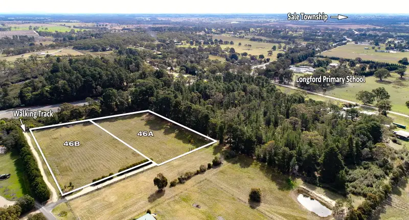 Main view of Homely land listing, 46A Ibis Way, Longford VIC 3851