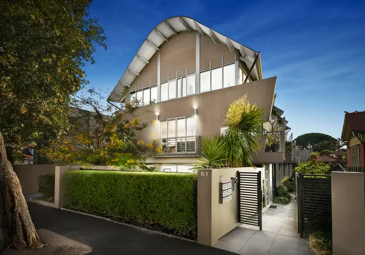 Main view of Homely townhouse listing, 1/61 Westbury Street, St Kilda East VIC 3183