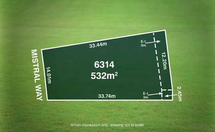 Second view of Homely land listing, 46 Mistral Way, Beveridge VIC 3753