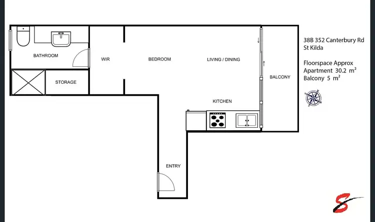 Fifth view of Homely apartment listing, 38B/352 Canterbury Road, St Kilda VIC 3182