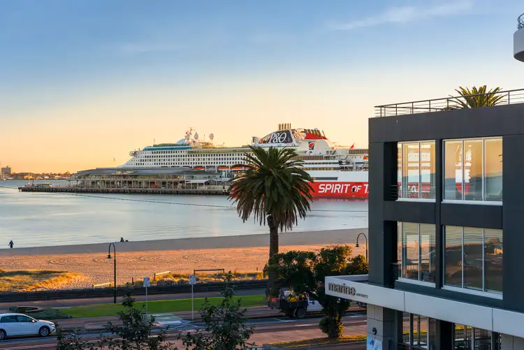 Second view of Homely apartment listing, 301/49 Beach Street, Port Melbourne VIC 3207