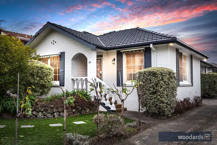 Main view of Homely unit listing, 1/74 Wattle Valley Road, Canterbury VIC 3126