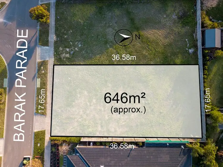 Second view of Homely land listing, 17 Barak Parade, Doreen VIC 3754