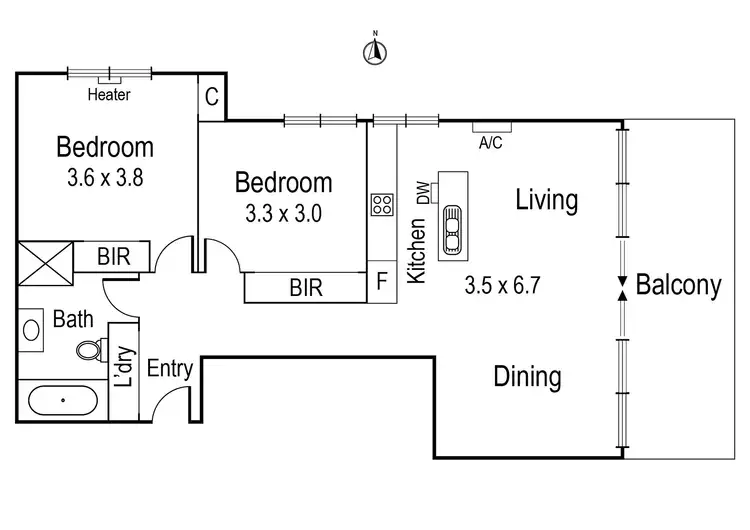 Sixth view of Homely apartment listing, 20/18-22 Bell Street, Heidelberg Heights VIC 3081